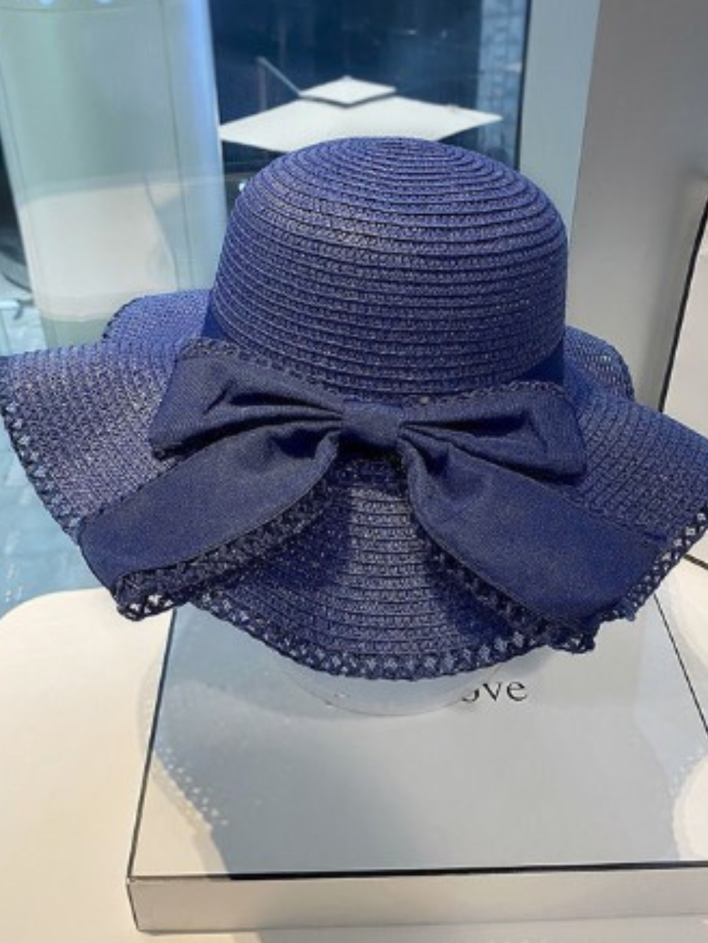 Solvivra Bow Ruffles Hat