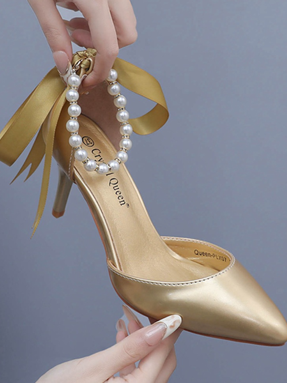 Solvivra Eleganzia Ribbon Heels