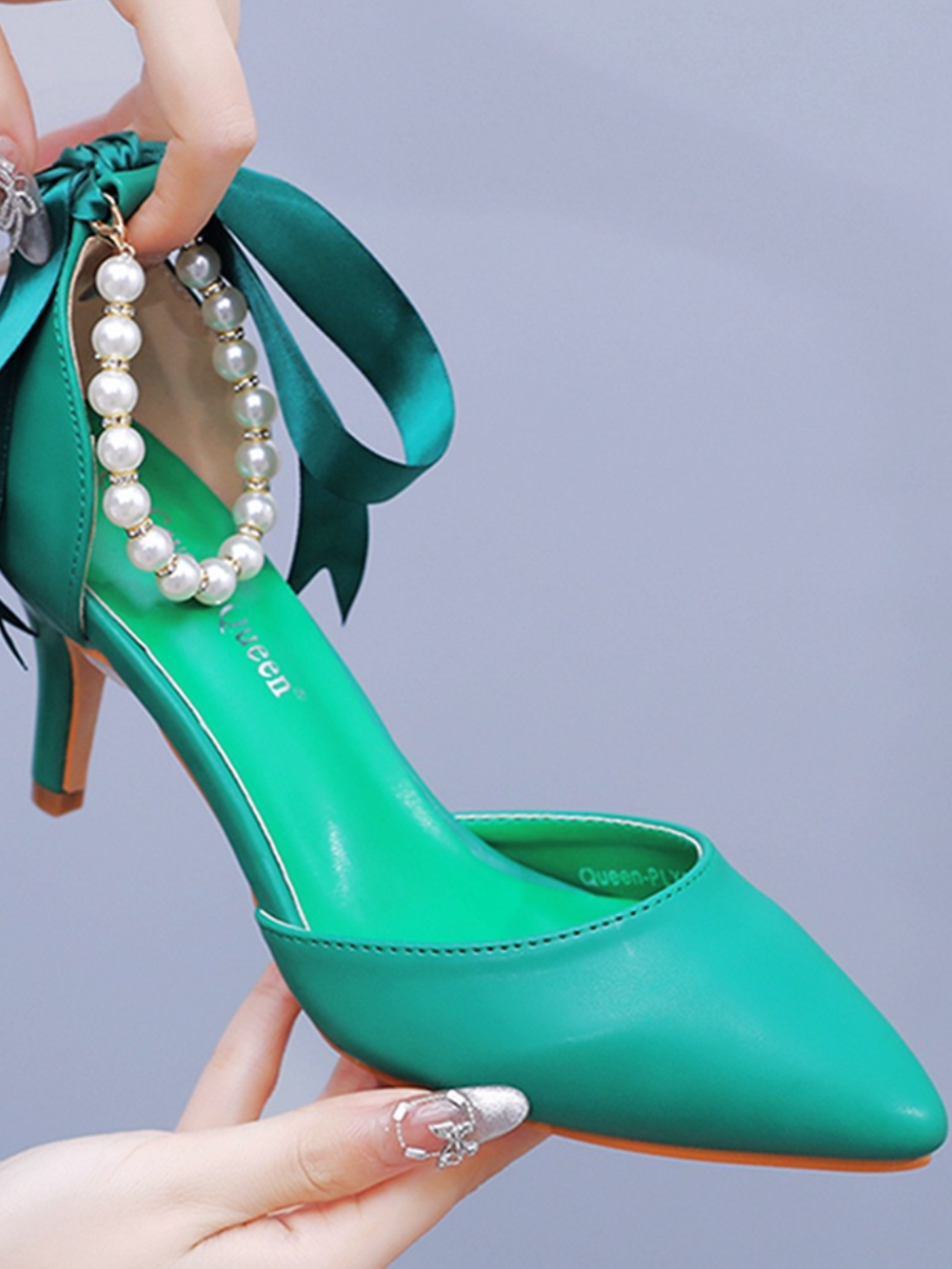 Solvivra Eleganzia Ribbon Heels