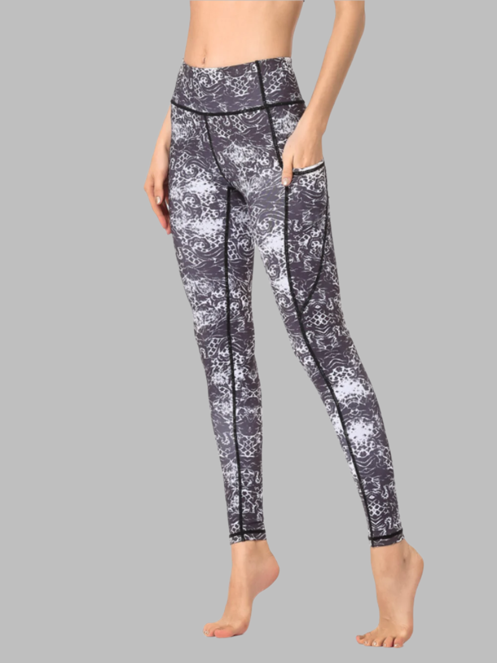Solvivra Printed Pocket Leggings