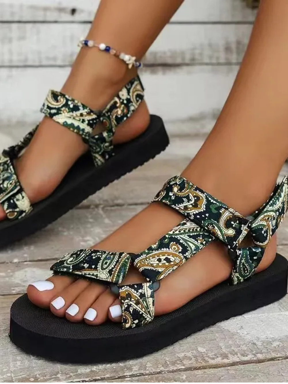 Solvivra TrailEase Flat Sandals