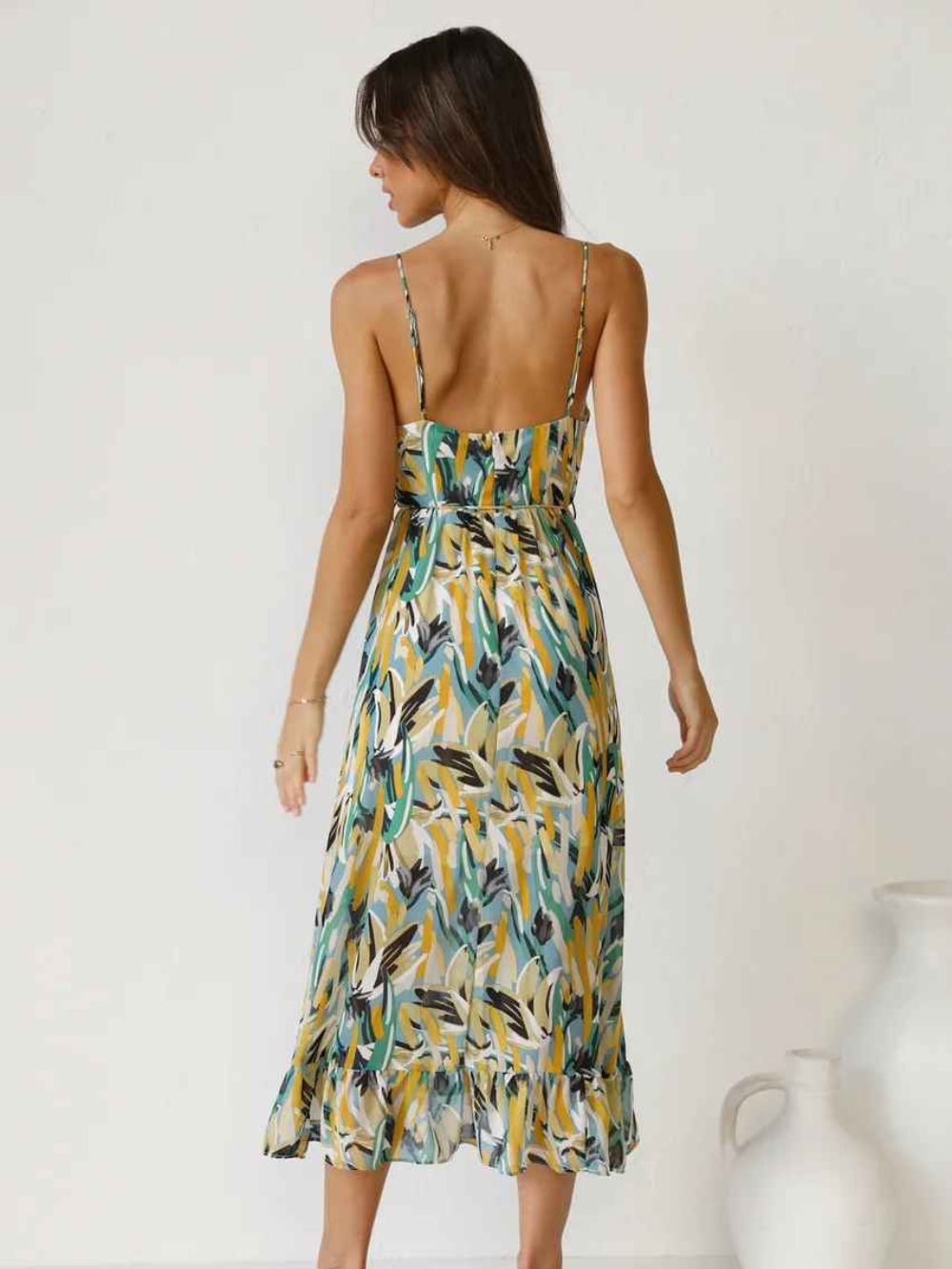 Solvivra Sunset Breeze Maxi Dress