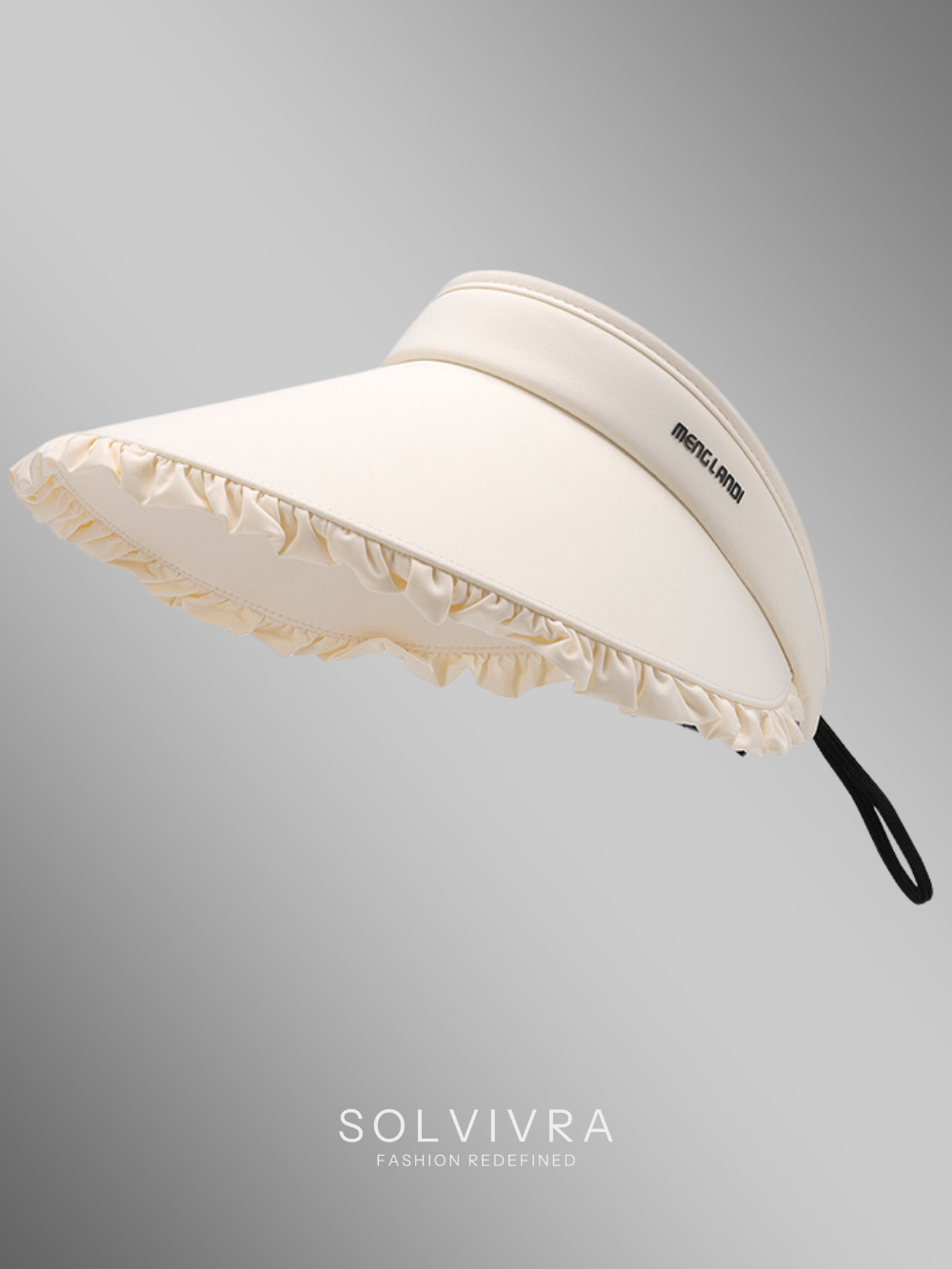 Solvivra Lyria Frill Touch Ice Silk Sun Hat