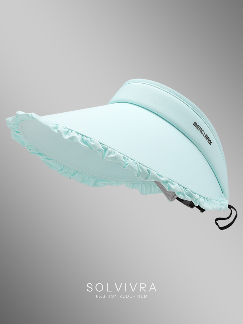 Solvivra Lyria Frill Touch Ice Silk Sun Hat