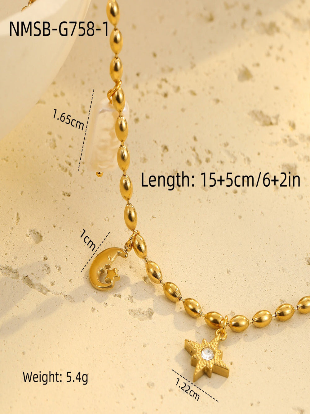 Solvivra Beaded Ocean Style Bracelet