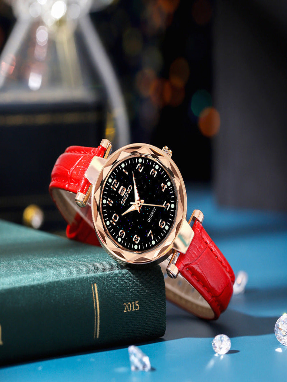 Solvivra Twilight Aura Waterproof Ladies Watch