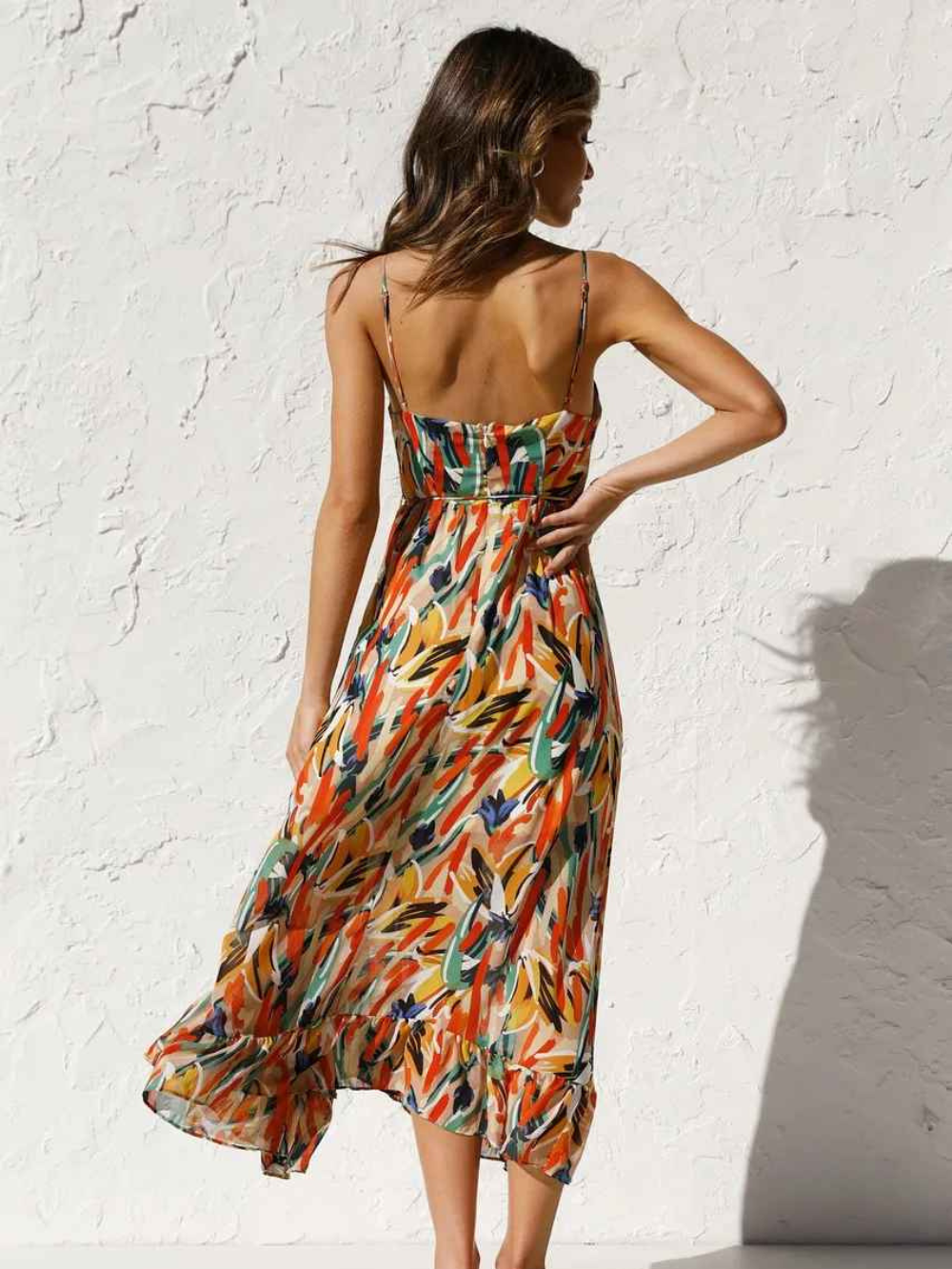 Solvivra Sunset Breeze Maxi Dress
