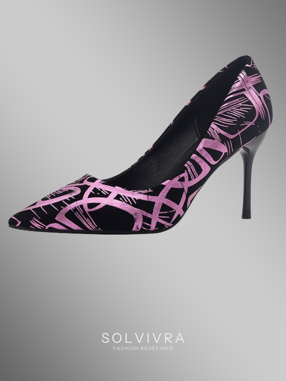 Solvivra Lustré Kitten Heels
