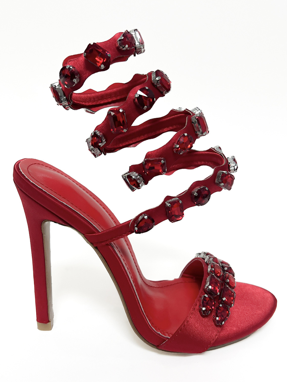 Solvivra Glitz Luxe Stiletto Sandals