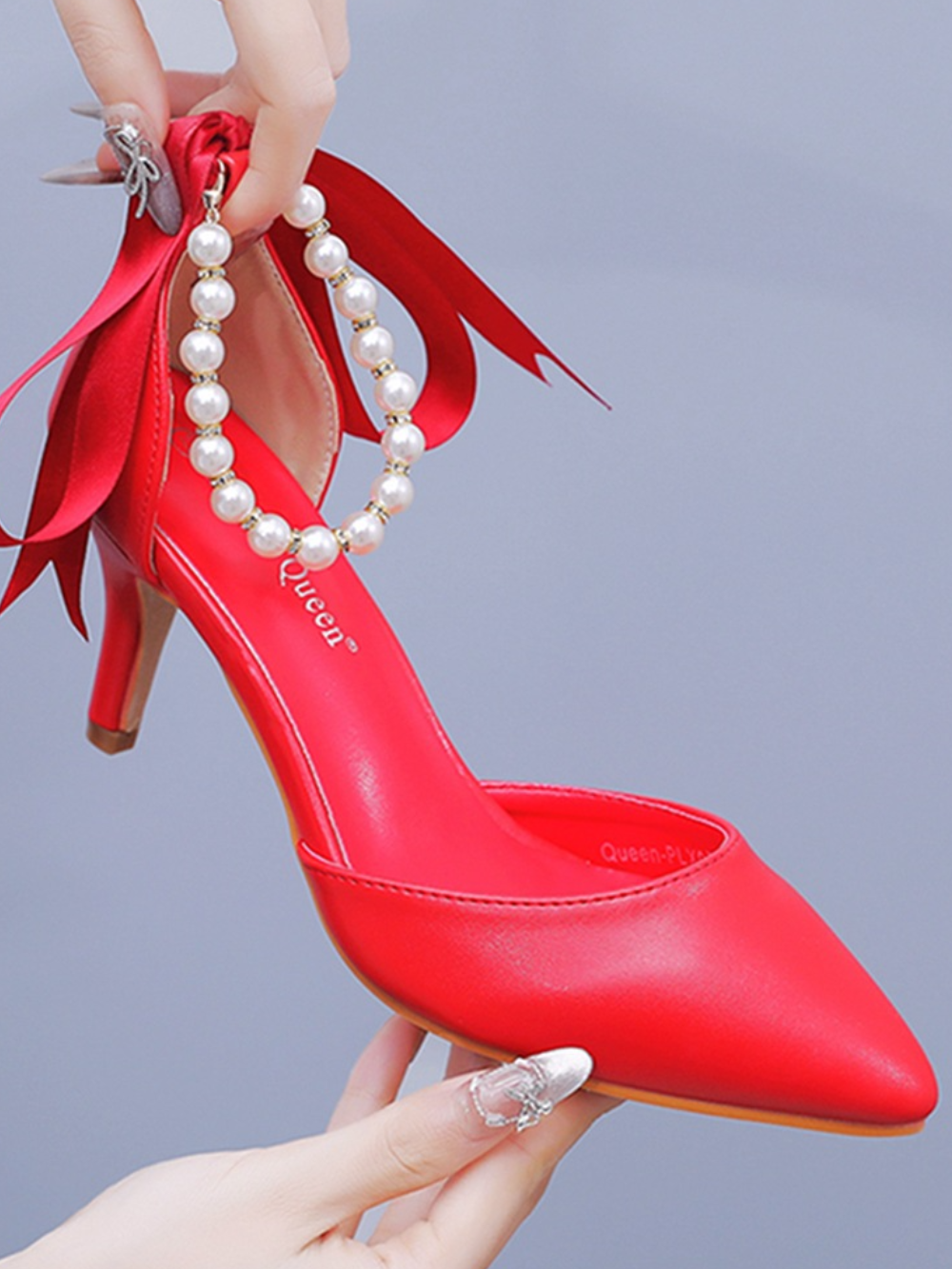 Solvivra Eleganzia Ribbon Heels