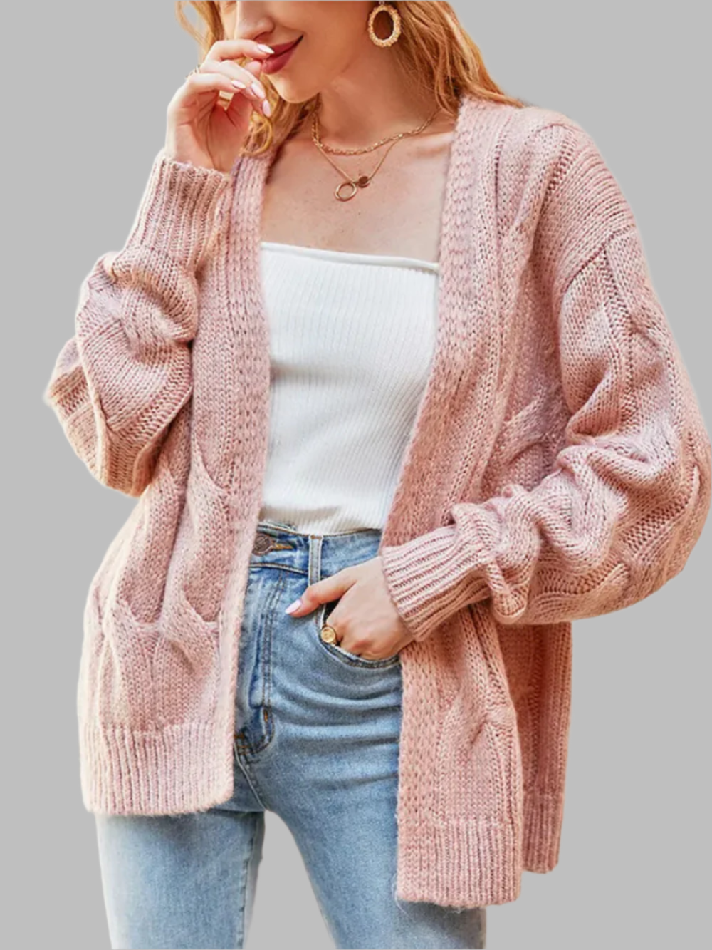 Solvivra Sweet Peony Cardigan