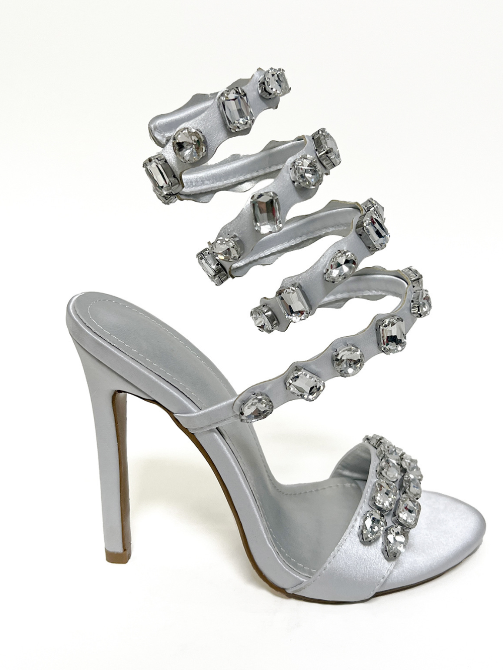 Solvivra Glitz Luxe Stiletto Sandals