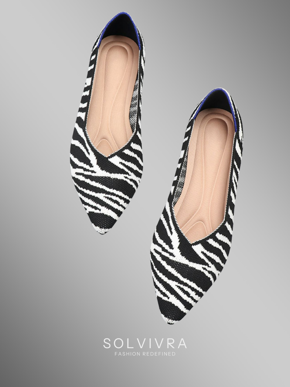 Solvivra Mood Match Pointed Flats
