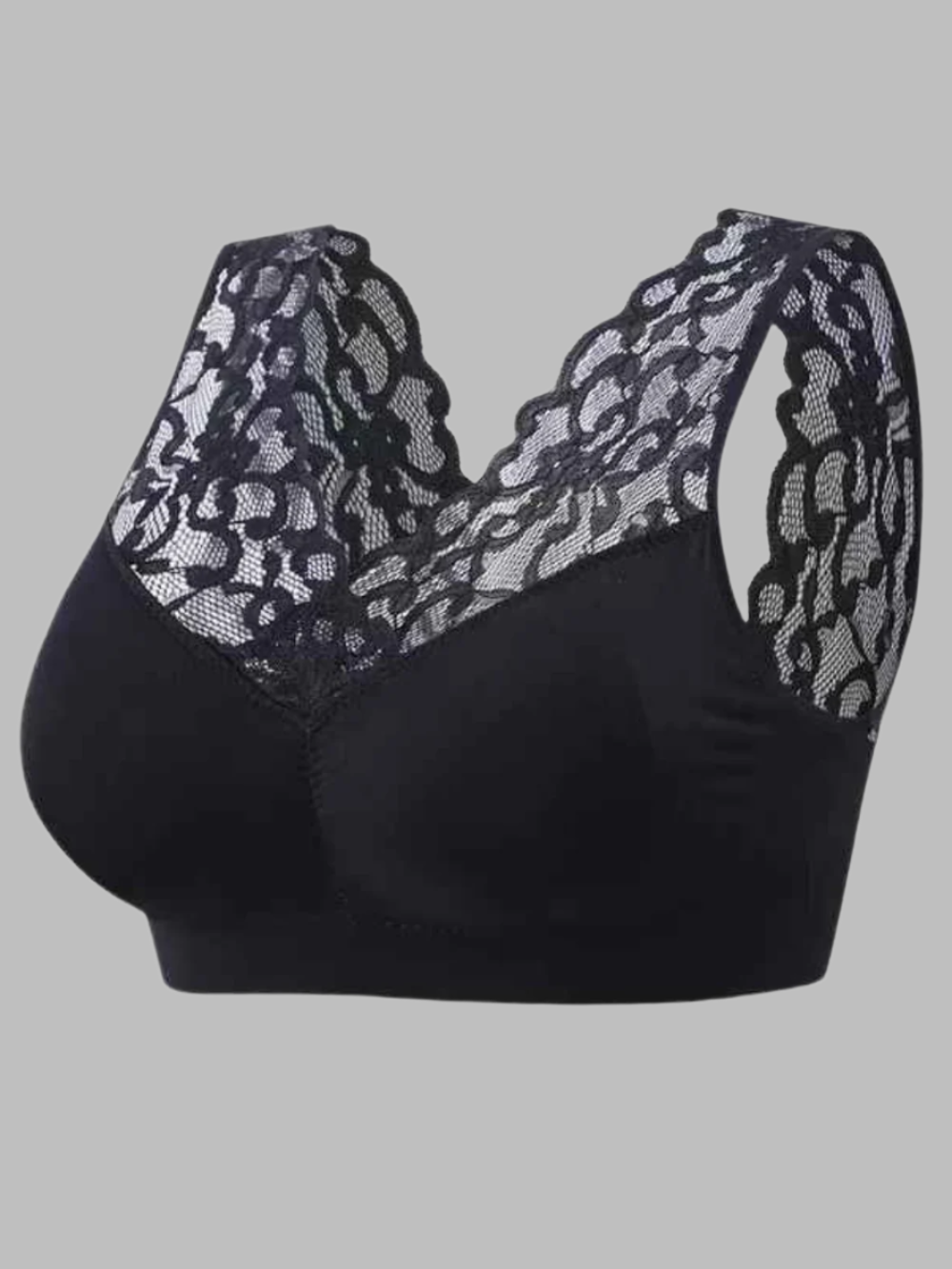 Solvivra BareLuxe Lace-Back Comfort Bra