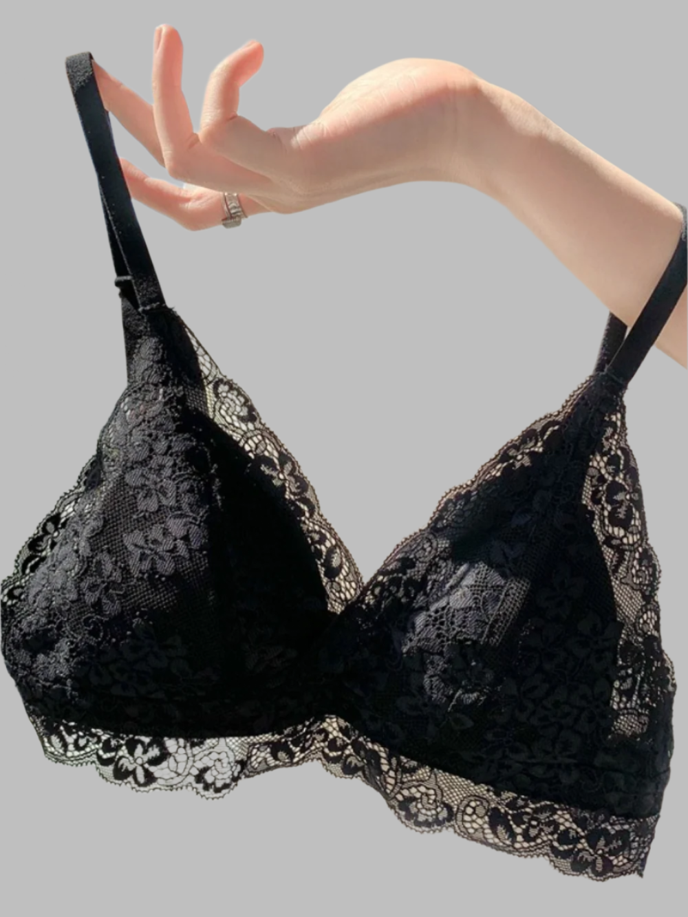 Solvivra LaceWhisper Ultra-Thin Bra
