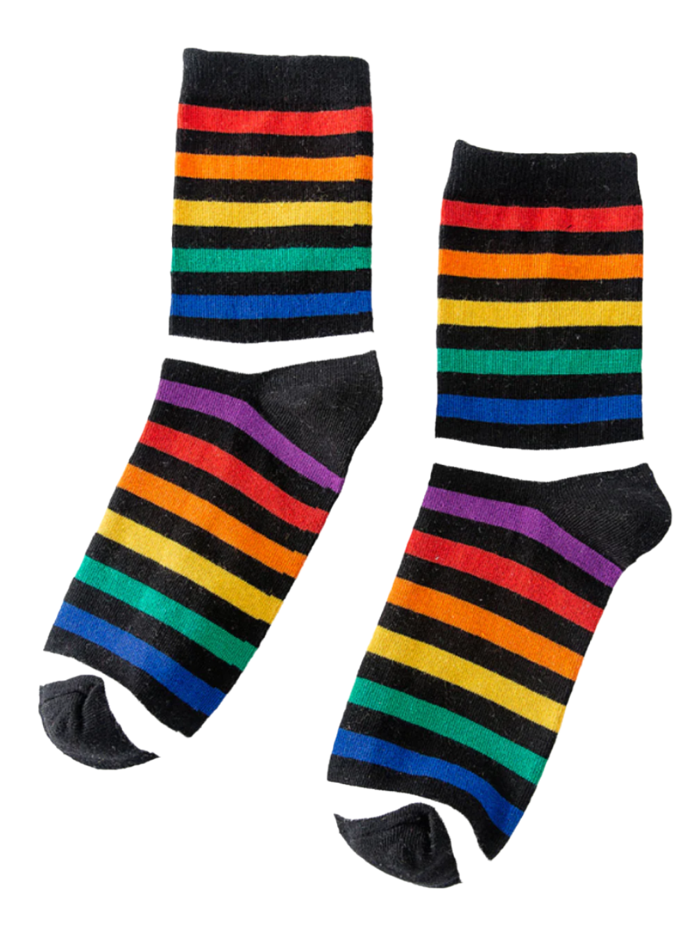 Solvivra Candy Stripe High Socks