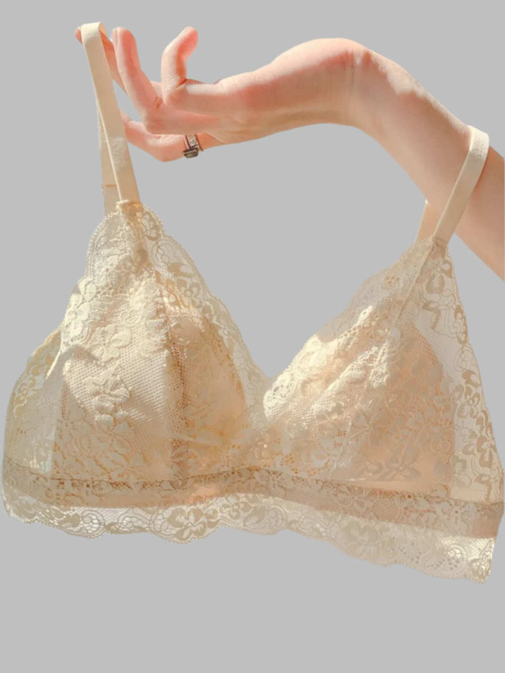 Solvivra LaceWhisper Ultra-Thin Bra