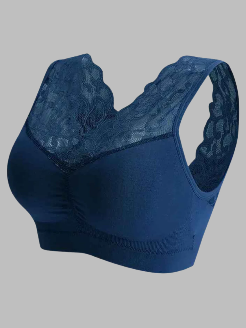 Solvivra BareLuxe Lace-Back Comfort Bra
