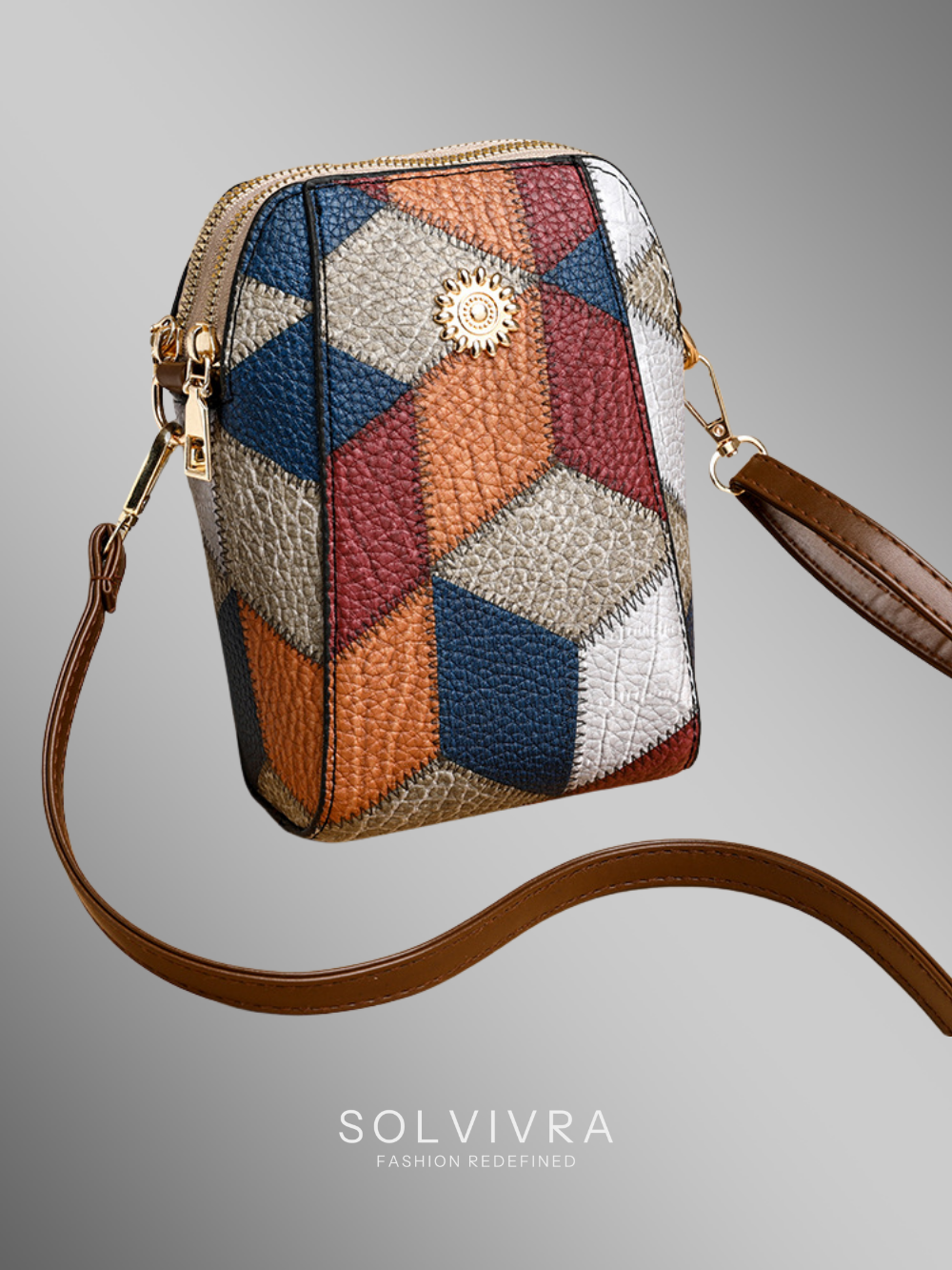 Solvivra Patch Mode Vertical Phone Bag
