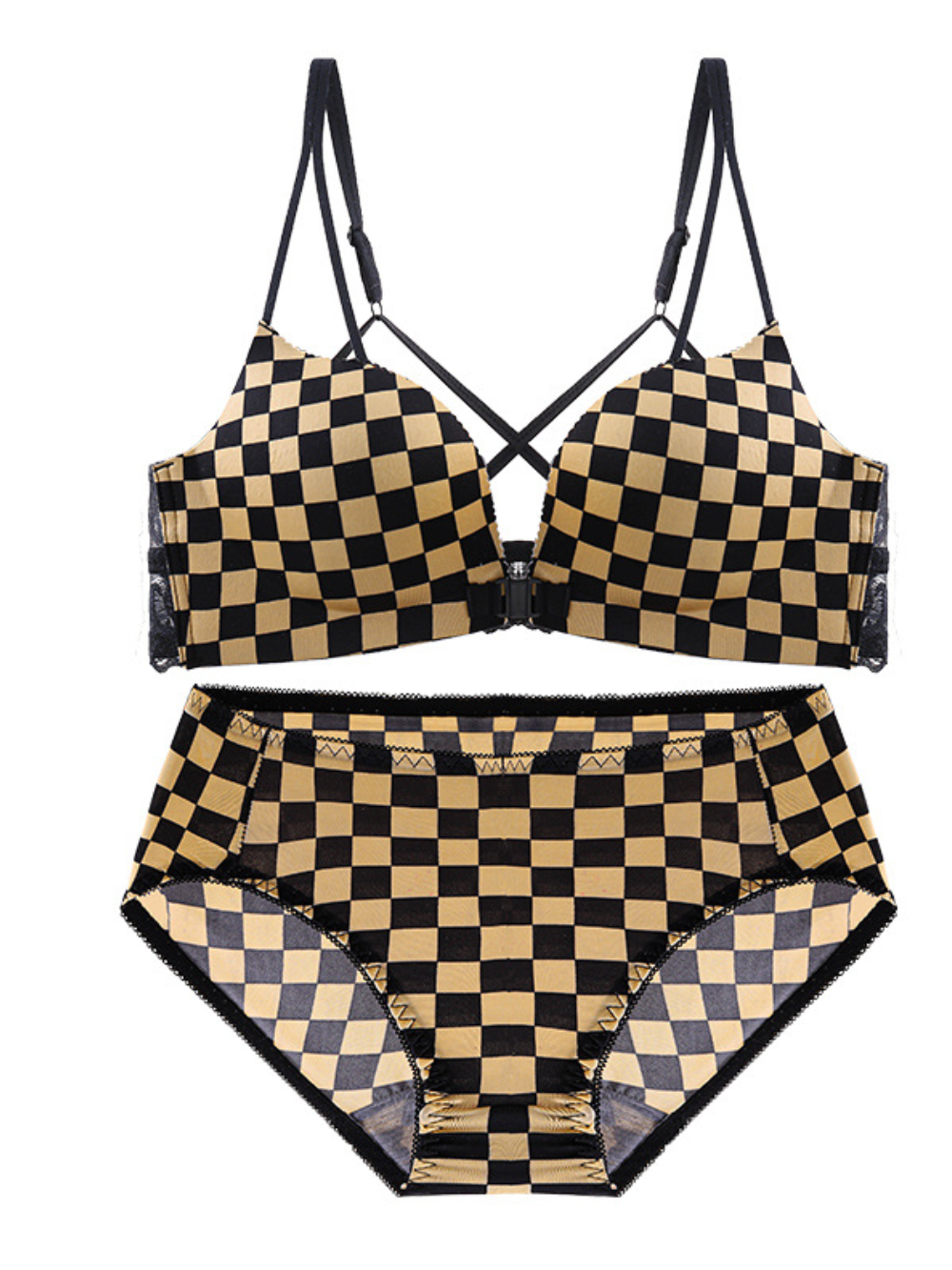 Solvivra EasyCharm Front-Button Lace Bra