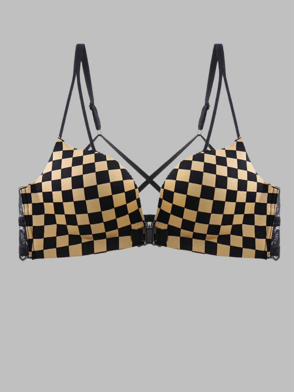 Solvivra EasyCharm Front-Button Lace Bra