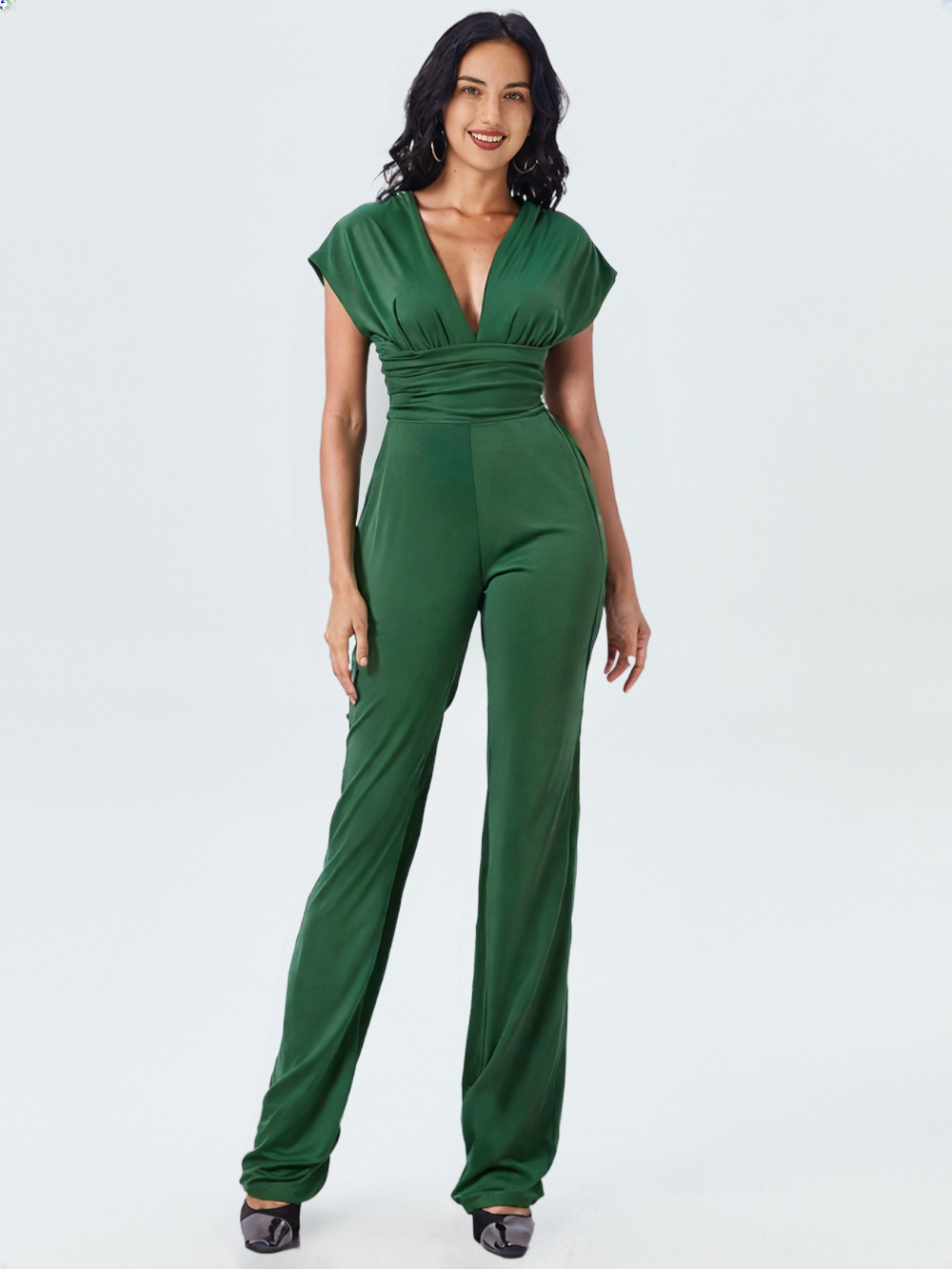 Solvivra Elegant Halter Neck Jumpsuit