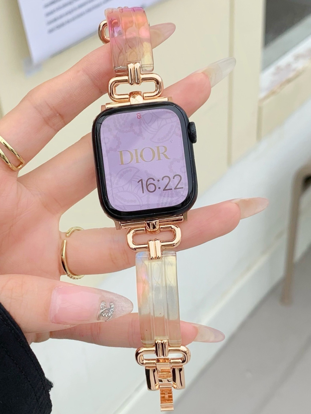 Solvivra Smart Watch Resin Strap
