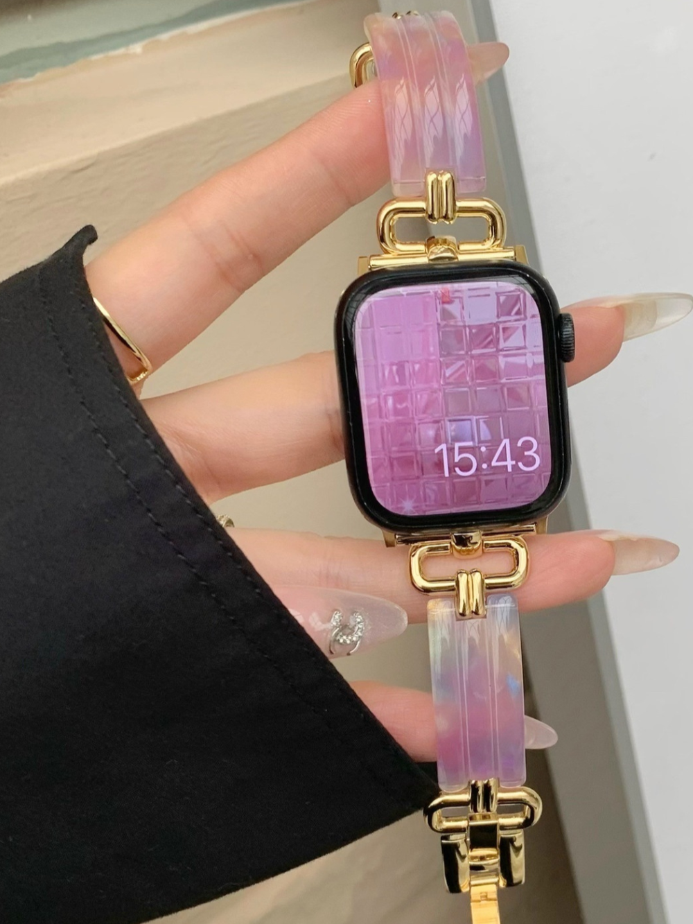 Solvivra Smart Watch Resin Strap