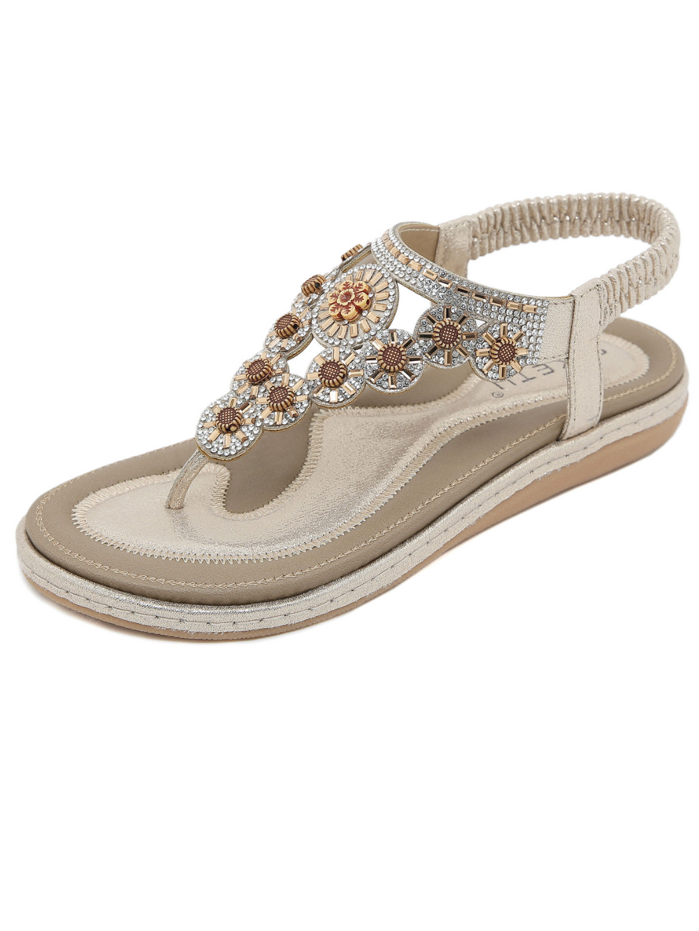 Solvivra Sun Gleam Comfort Sandals
