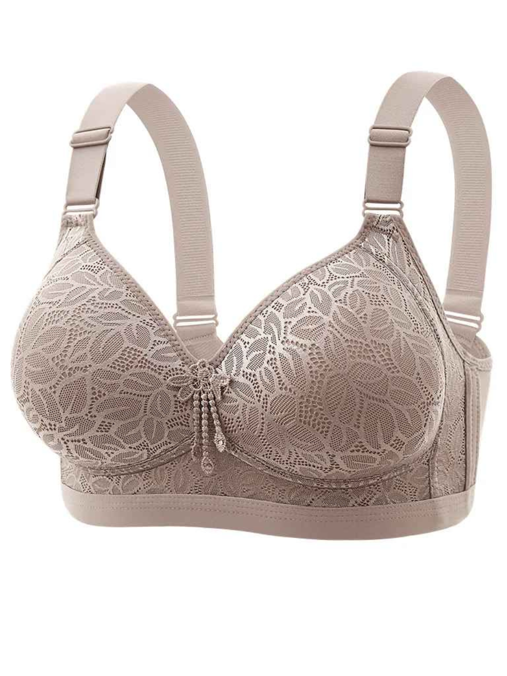 Solvivra LuxeLift Embroidered Comfort Bra