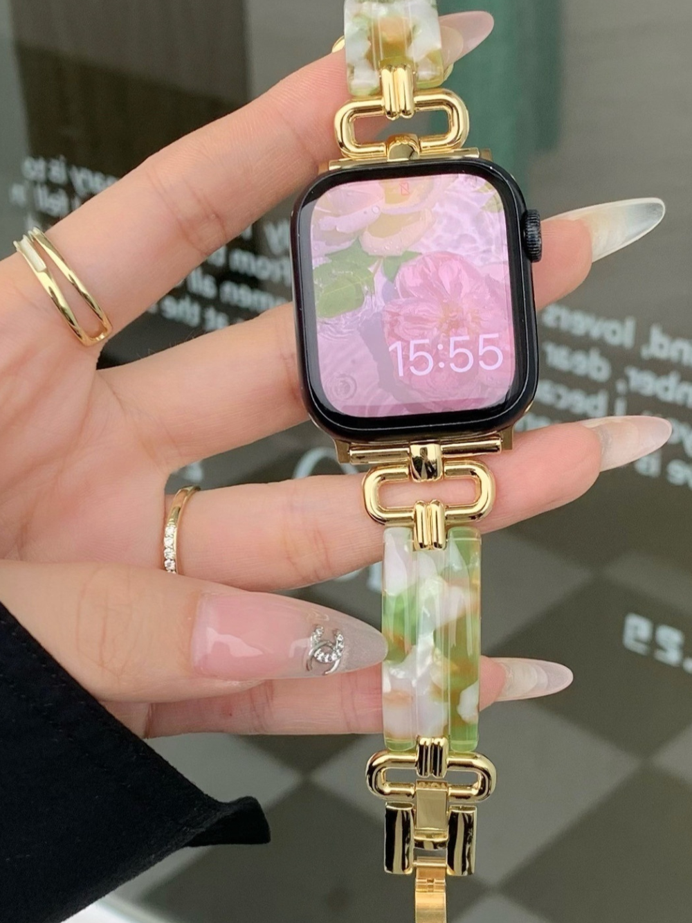 Solvivra Smart Watch Resin Strap