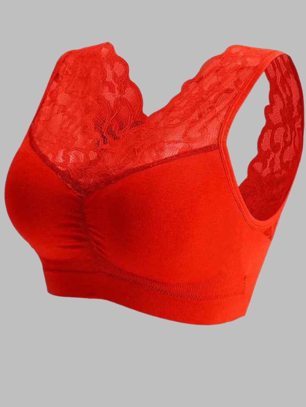 Solvivra BareLuxe Lace-Back Comfort Bra