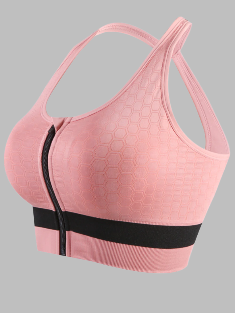 Solvivra ZipCore Sport-BH mit Frontreißverschluss