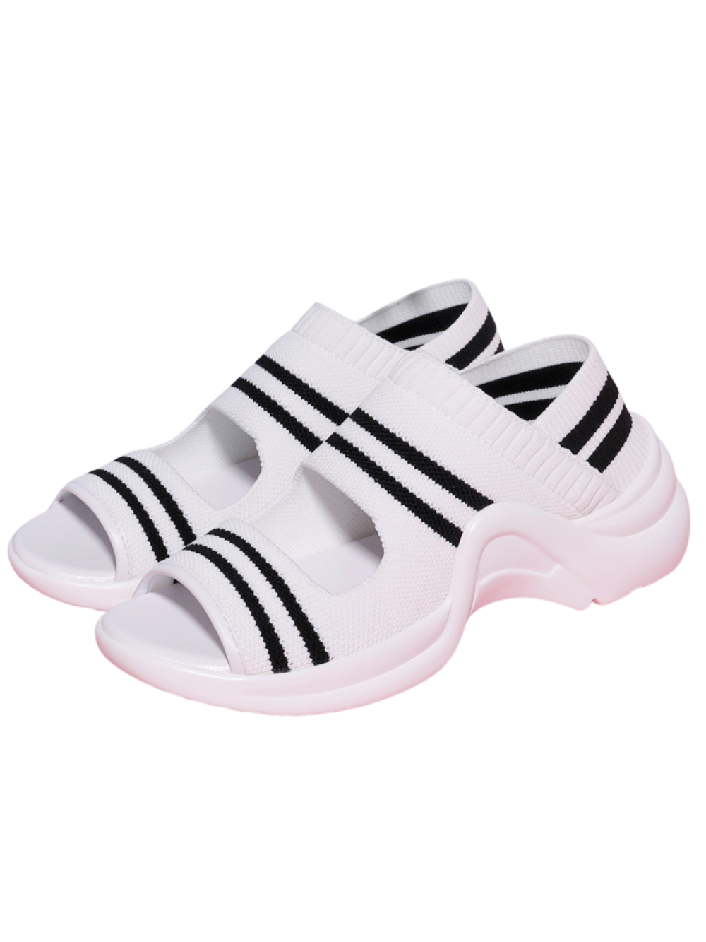 Solvivra Core Lift Platform Sandals