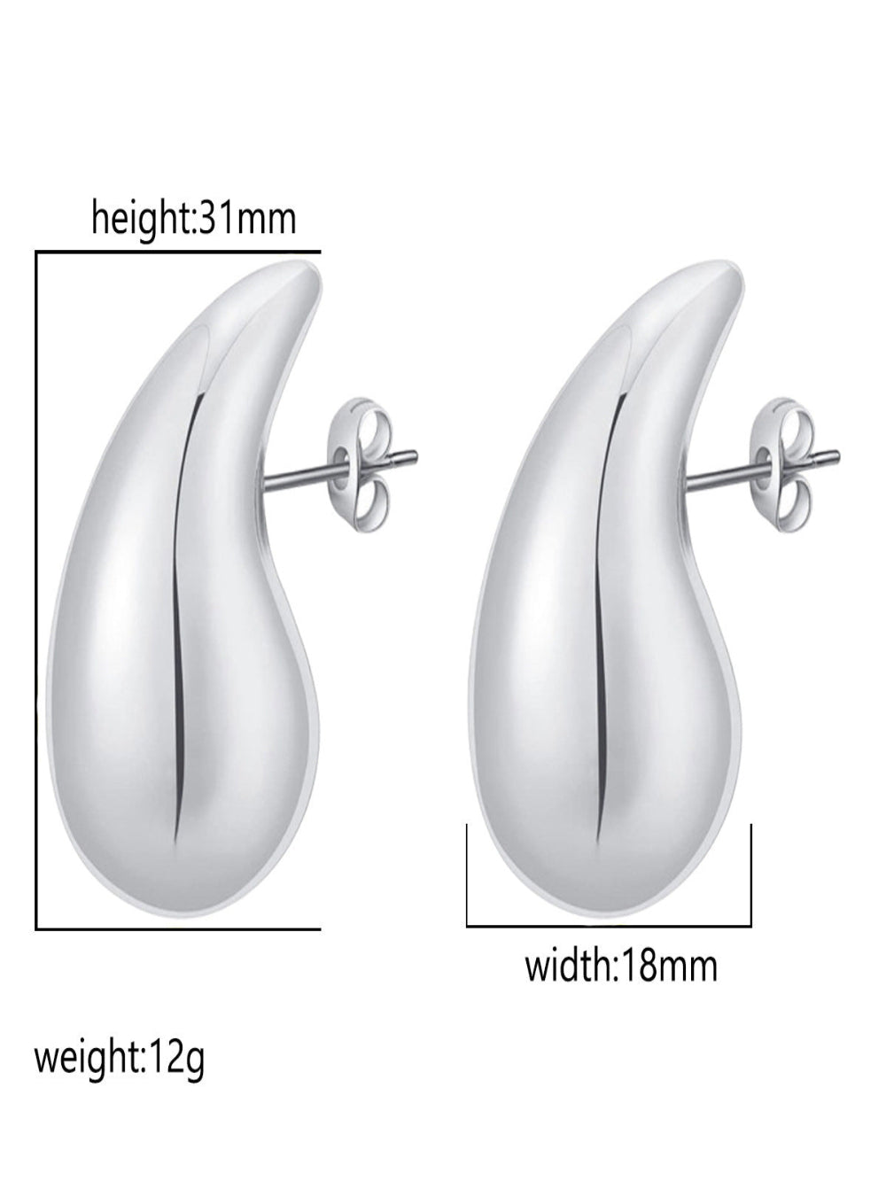 Solvivra Ionique Droplet Earrings