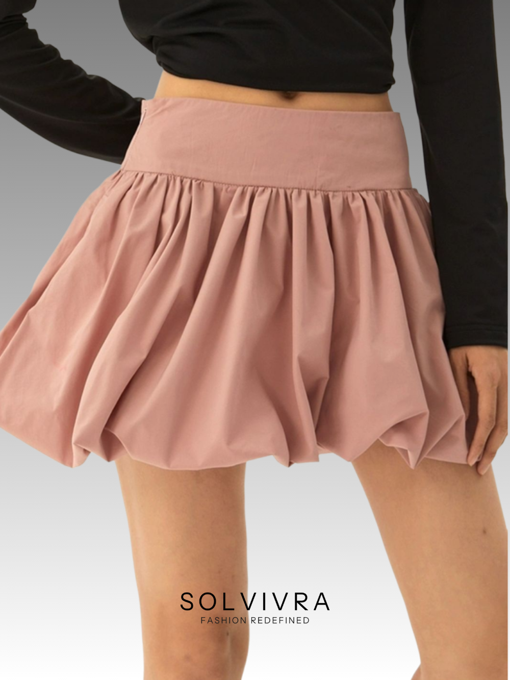Solvivra Bubble Trouble Mini Skirt