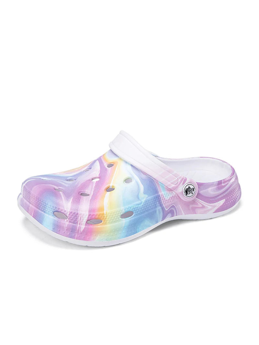 Solvivra Non-slip Printed Summer Clogs