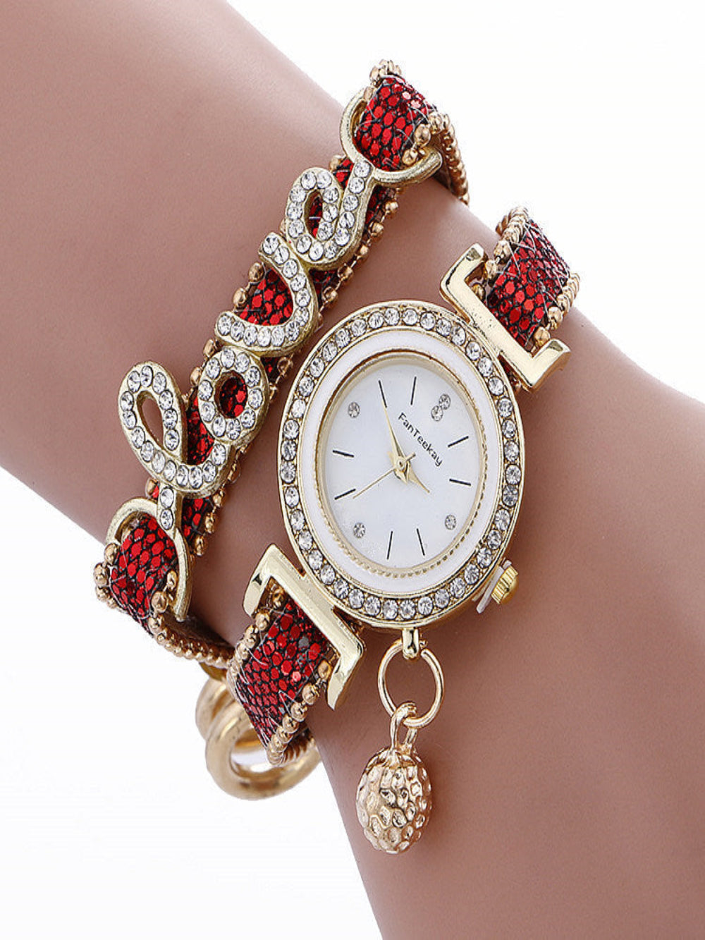 Solvivra Chained to Love Bracelet Watch