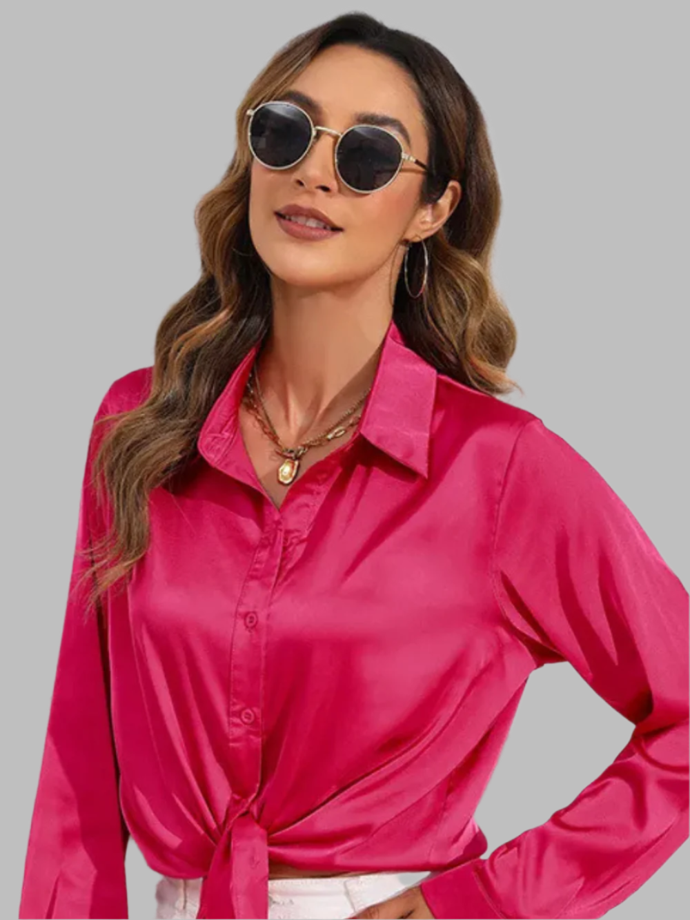 Solvivra Silk Reverie Blouse
