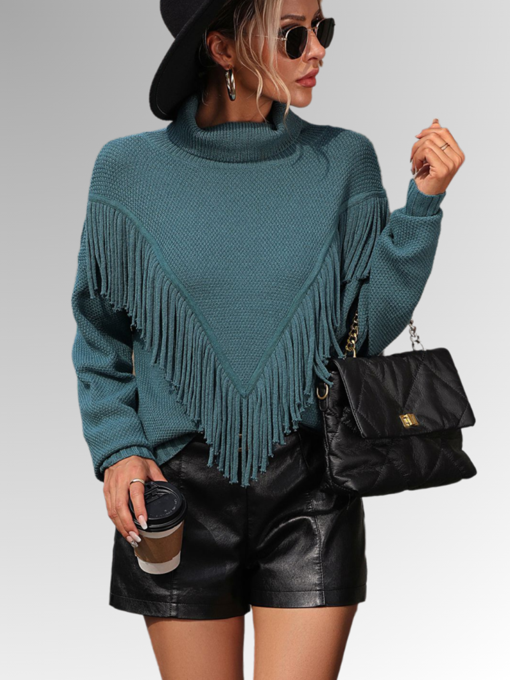 Solvivra Twist & Tassel Pullover