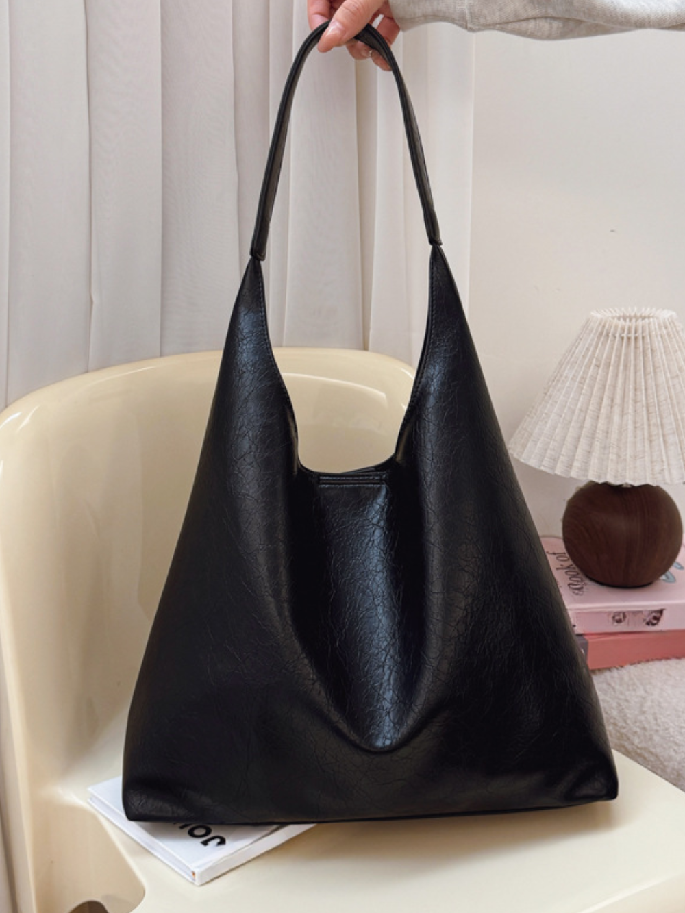 Solvivra Soft Leather Commuter Bag