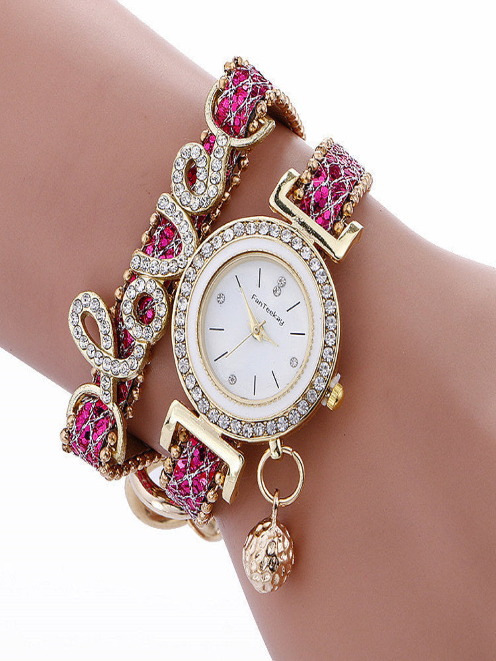 Solvivra Chained to Love Bracelet Watch