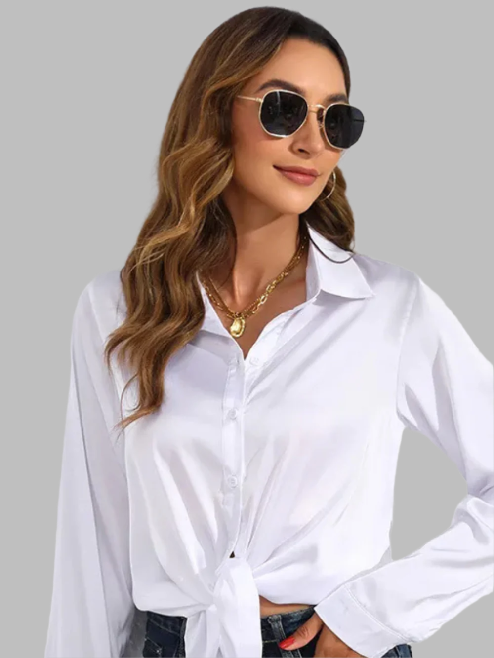 Solvivra Silk Reverie Blouse