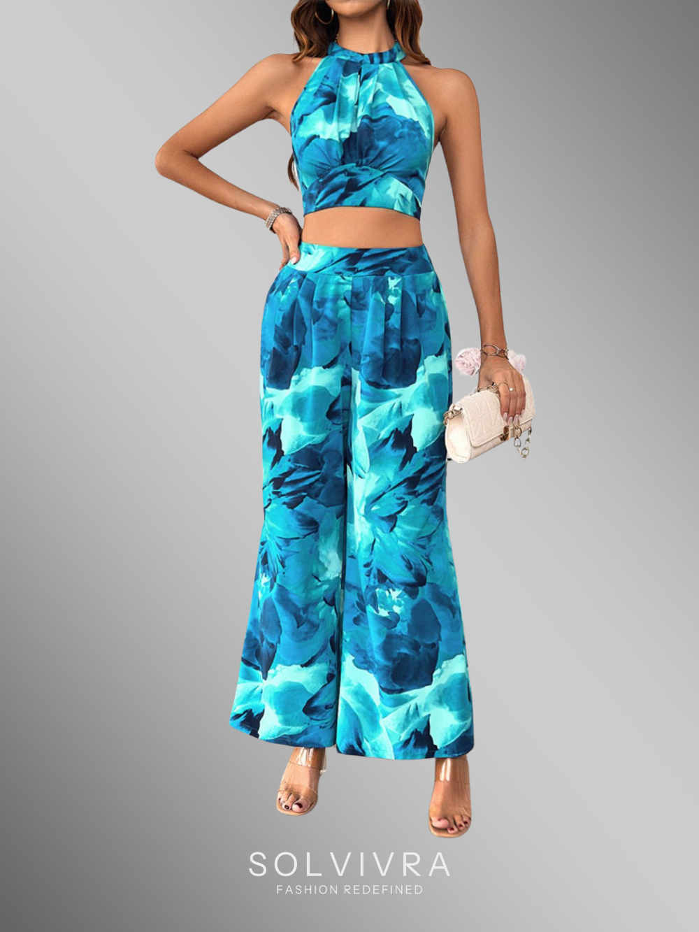 Solvivra Blue Serenity Halter Set