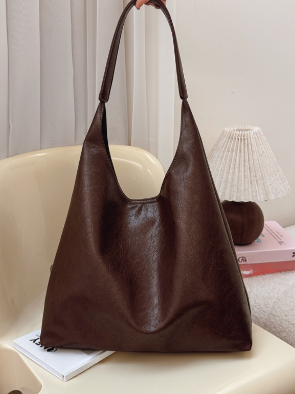 Solvivra Soft Leather Commuter Bag