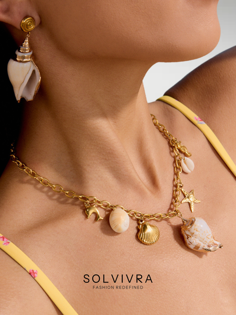 Solvivra Ocean Pearl Dream Earrings and Necklace Set