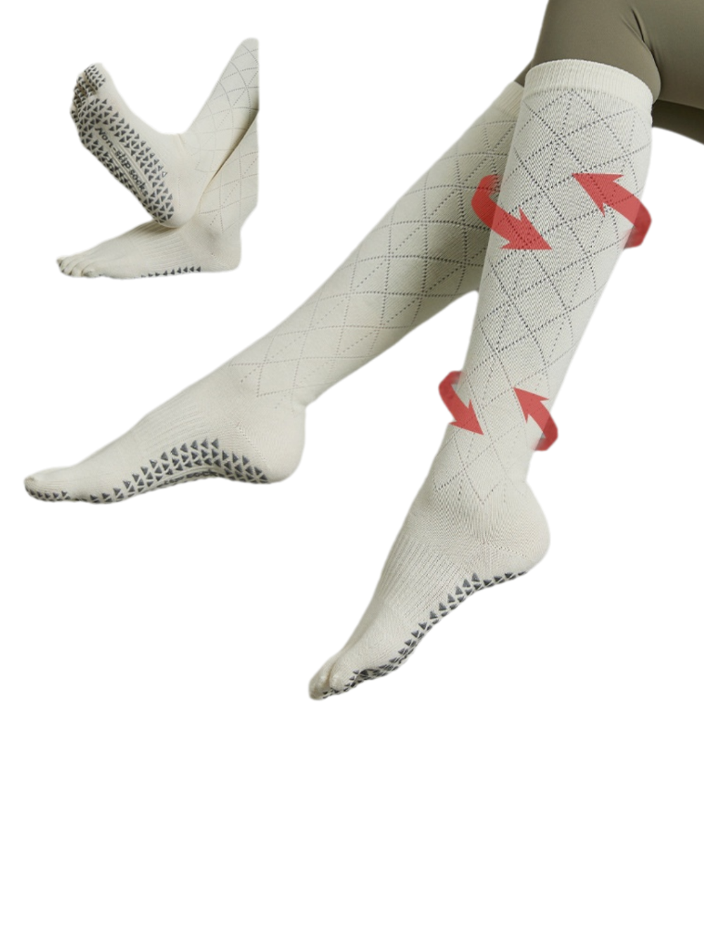 Solvivra ToeTally Cozy High Socks