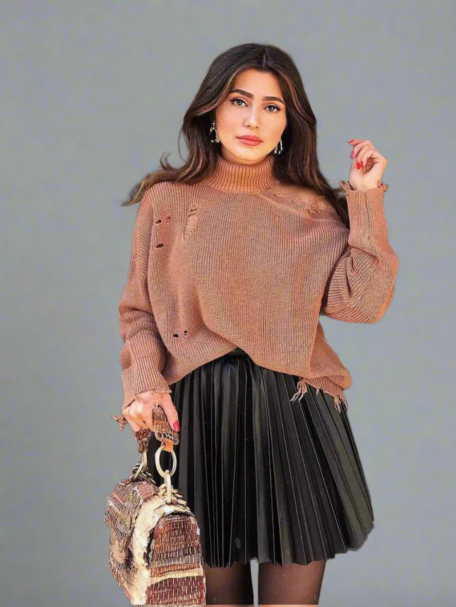 Solvivra Celeste Pleated Skirt