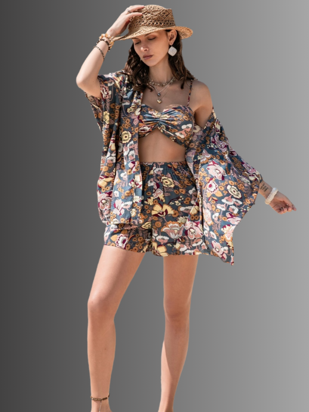 Solvivra Summer Uncovered 3-Piece Set