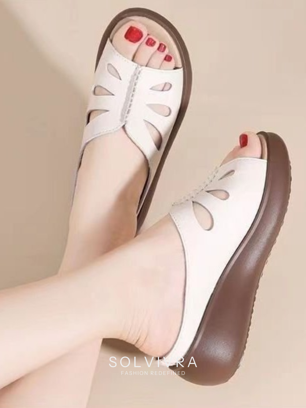 Solvivra Petal Step Comfort Slides